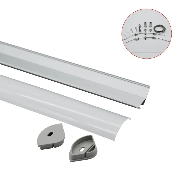 3030H LED Strip Aluminum Profile Corner 2.5meter, 3meter