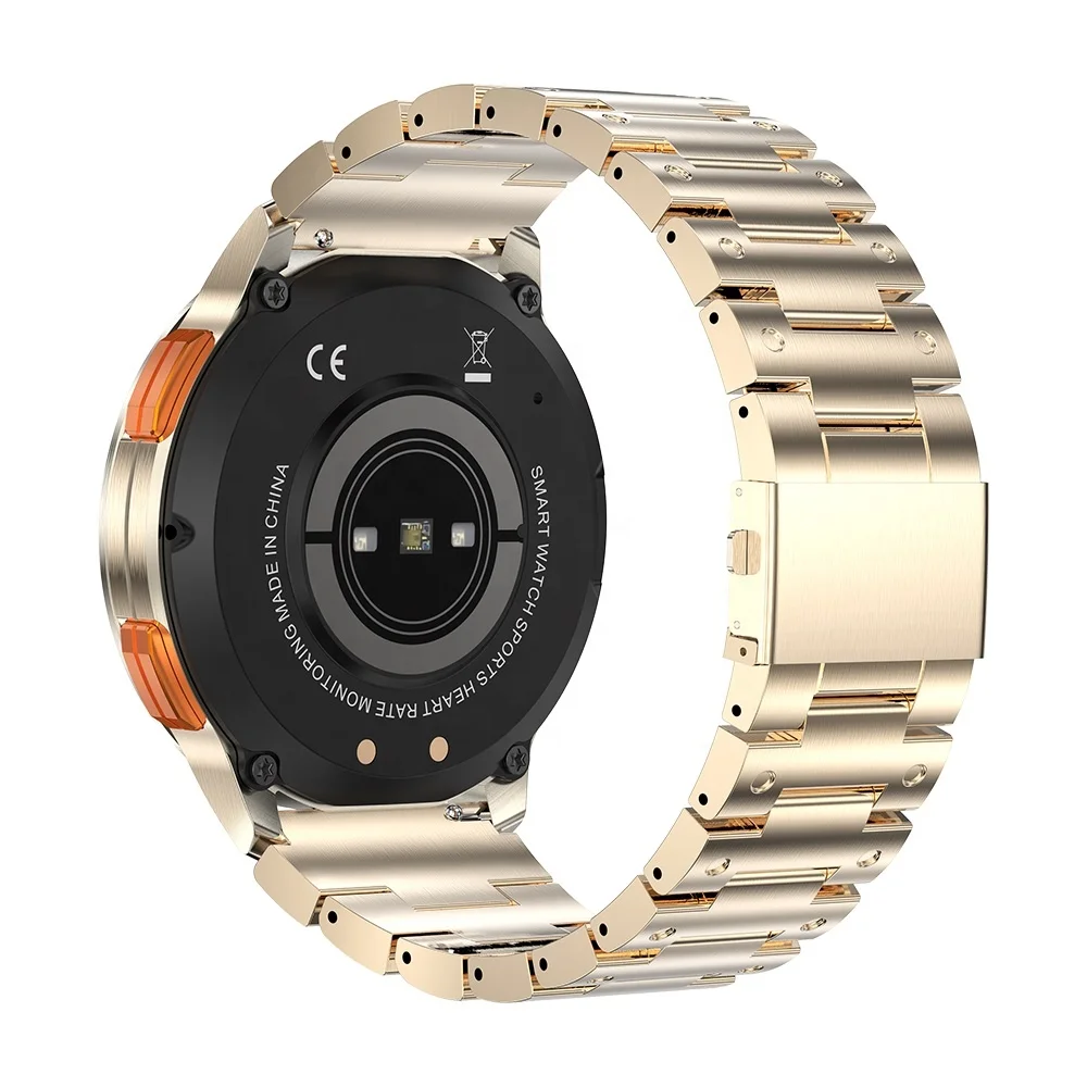 AK59 Smart Watch 2024 Outdoor Sports 1.43inch AMOLED BT Calling 400mAh Battery Health Heart Rate SpO2 Monitoring Smart Watch