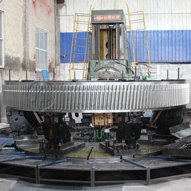 Sprocket Gear Chain Wheel Forging Girth Gear Heavy Duty Grinding Forged Steel Casting Gear Wheel