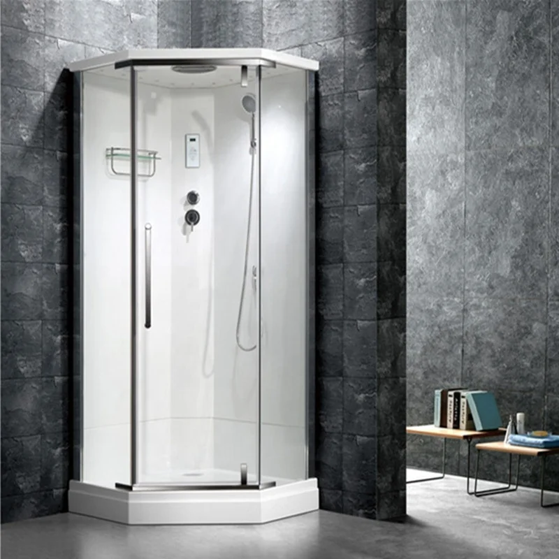 Aokeliya luxury easy installation shower room cabin bathroom designs with tray
