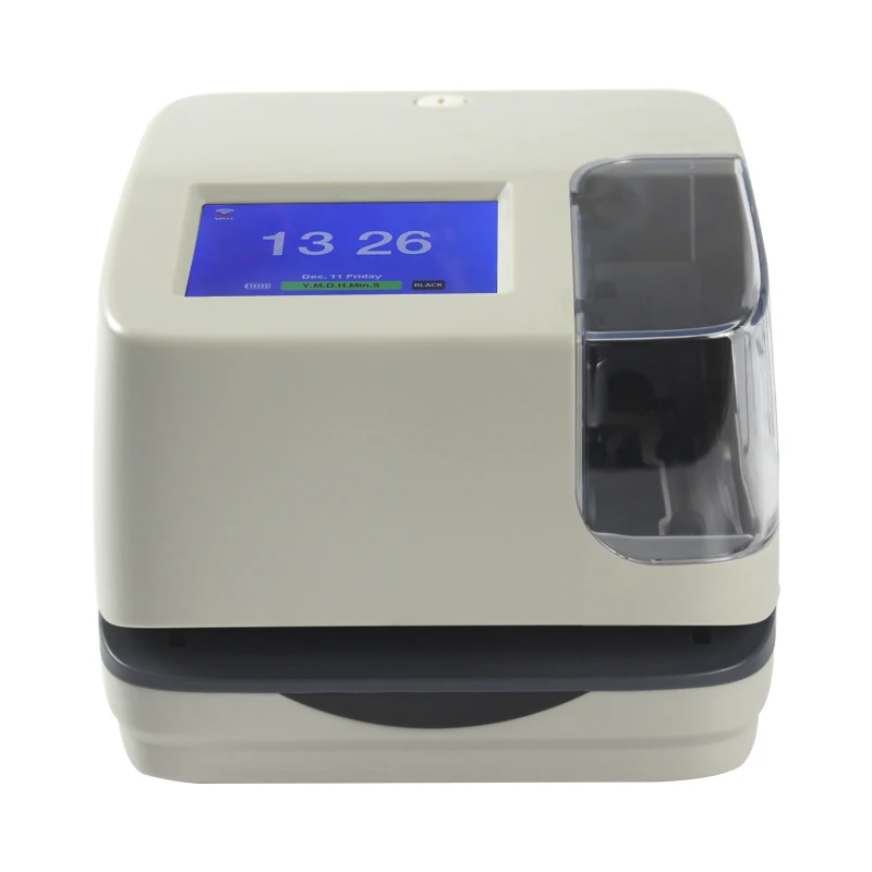 890 Easy operation new time stamp Digital Check In Punch Card Clock Electronic with battery W-960