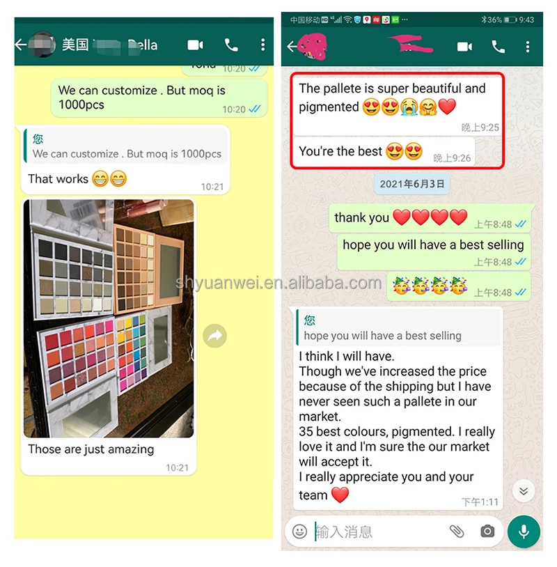 ES04  high pigmented matte eye shadow palette vegan private label pressed eyeshadow palette