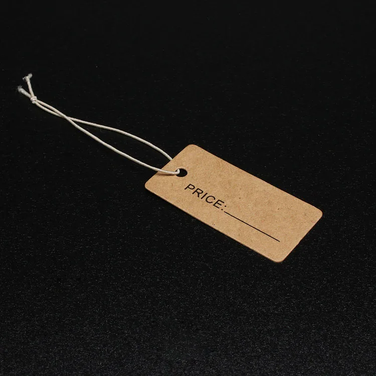 Custom Logo Printing Jewelry  Hang Tag For Sock Hangtag