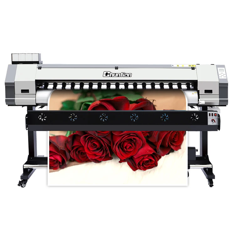 Hot sale 1.6m 1.8m 3.2m  xp600/dx5 large format tarpaulin printer eco solvent printer for Advertising application