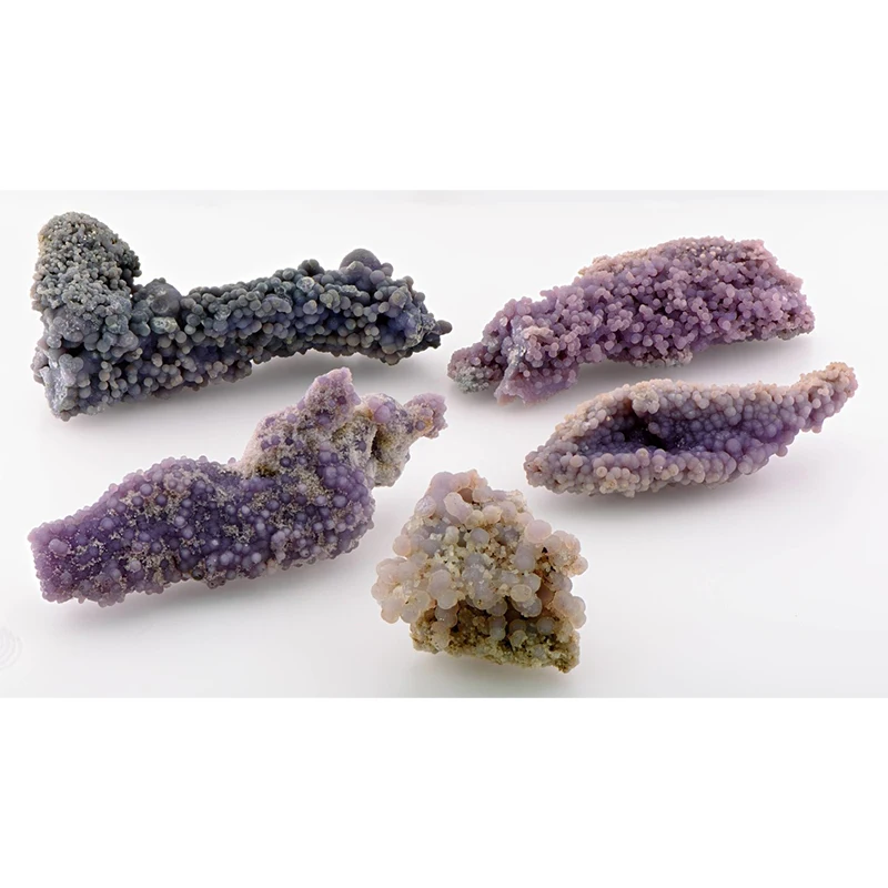 Высококачественный натуральный минеральный дух, лечебный Кристалл Рейки, маленький кластер винограда и агата