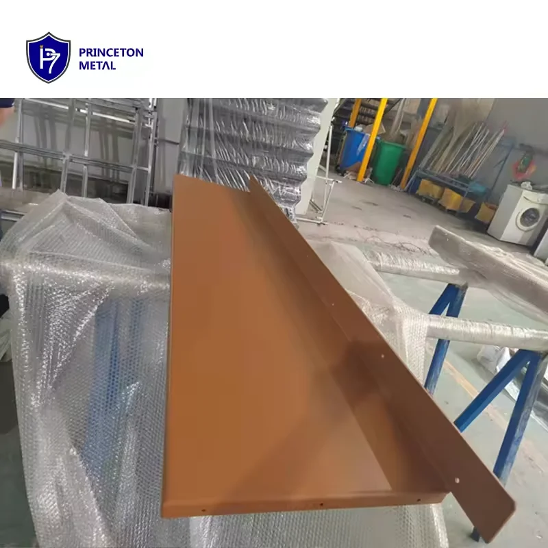 Customized Aluminum Window Hood Powder Coating Aluminium Window Shrouds For Australia Projects