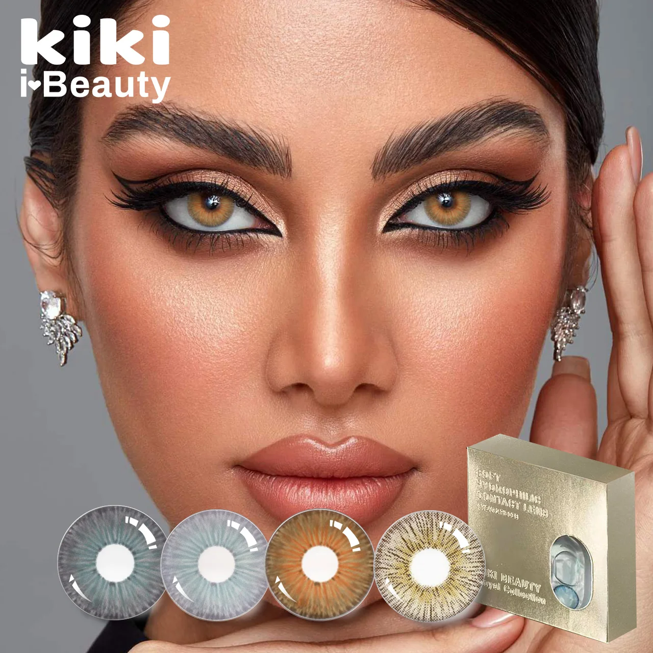 Wholesale soft color contact lenses cosmetic eye contact lenses