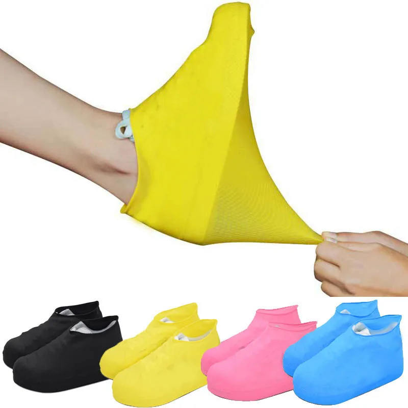 Hot sale slip-resistant snow rain silicone waterproof shoe covers