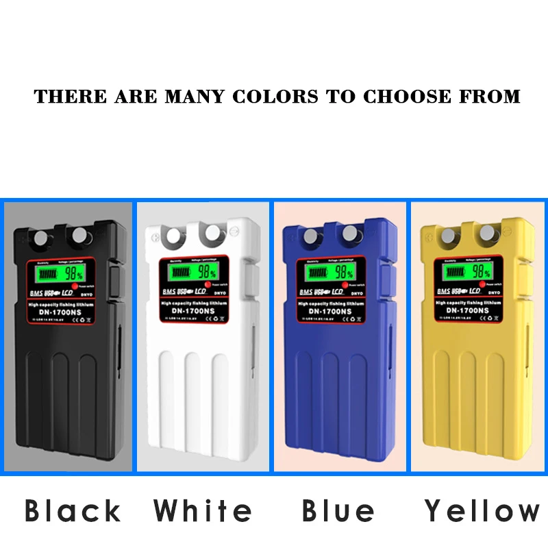 High Capacity 17500mah DN1700S lithium 12v electric fishing reel battery pack 14.8V 10400mAh for Daiwa Shimano DN-1700NS