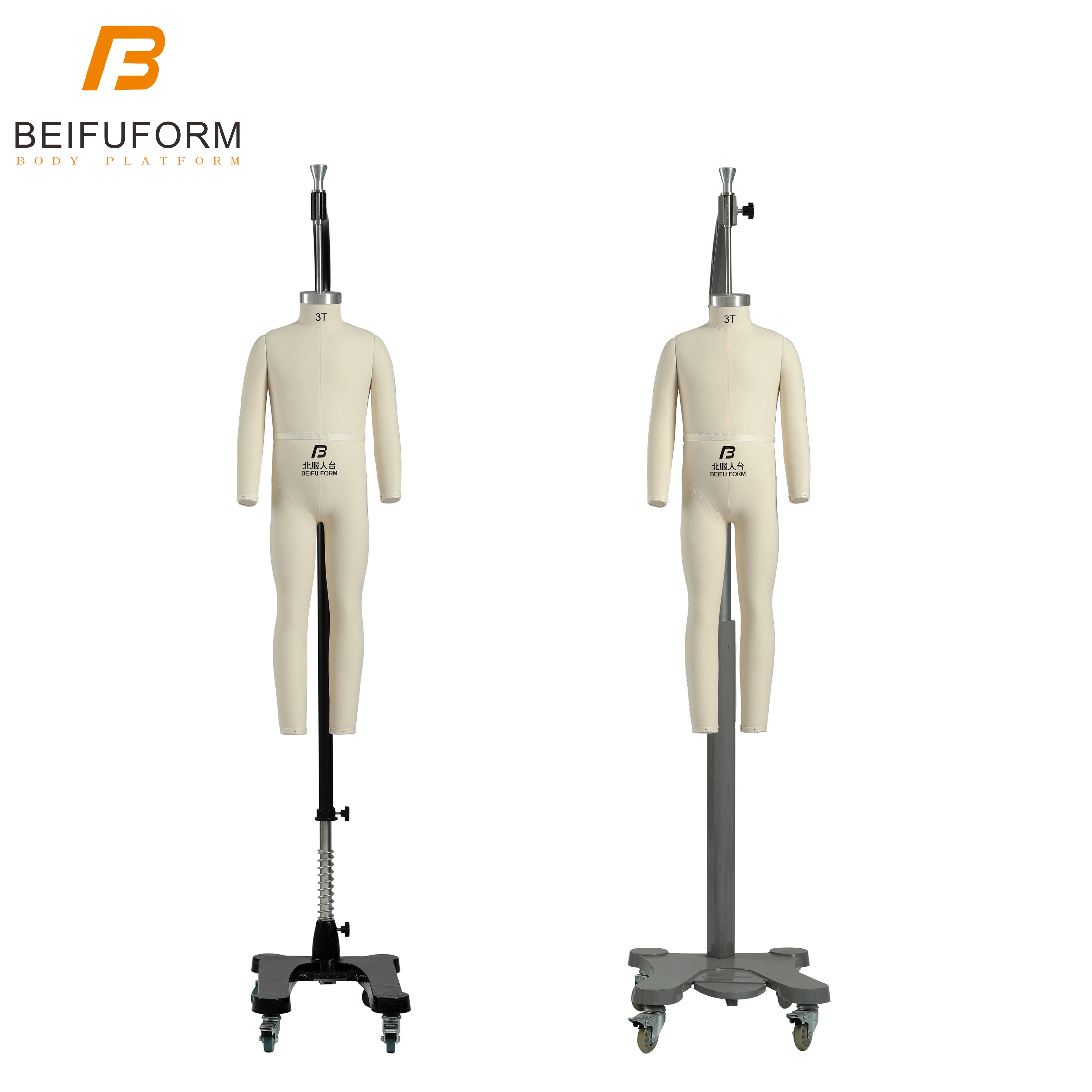 Beifuform kid full body mannequin EU 3T children dress form for Toddlers hot sell infant sewing manikin baby dummy
