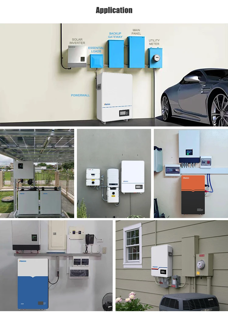 10kWh Wall-Mounted Solar Energy Storage System Lithium 51.2V 48V 200Ah Battery LifePO4 with CAN and RS485 Ports