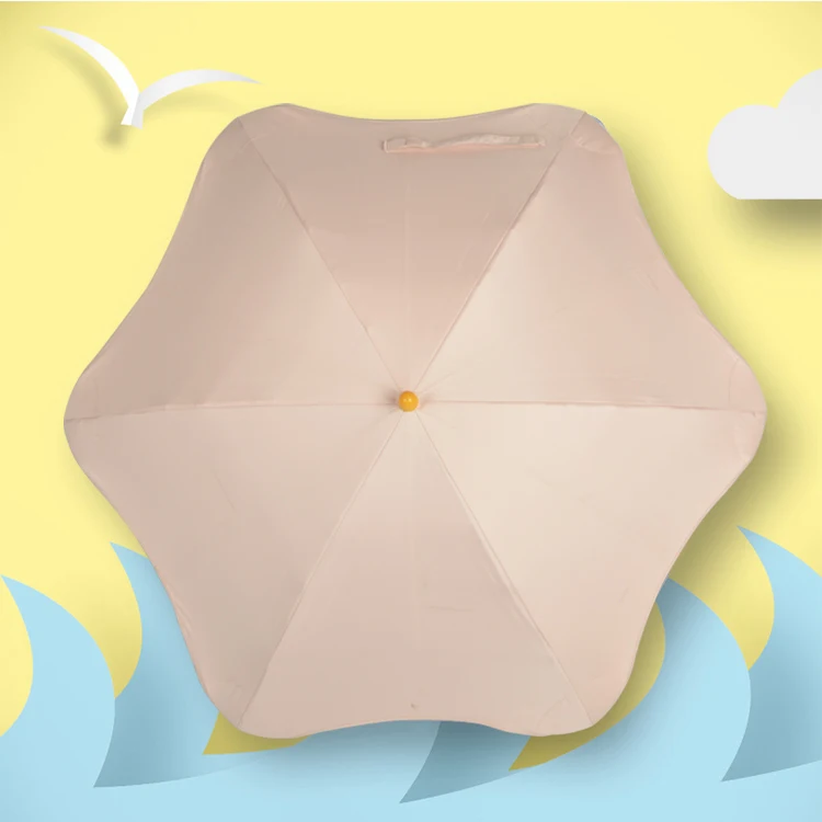 High Quality Safe Round Corner  Kids Umbrella Manual Open Close 19Inch Rain Umbrella For Kid