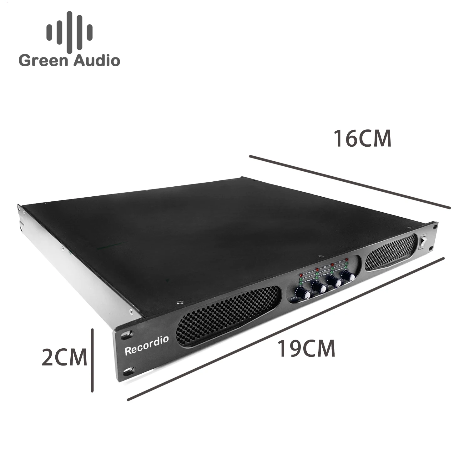 GAP-DP4140 Recordio Digital Class D 4 Channel 10000w Professional Audio Power High Power for DJ Stage Use Receiver & Amplifiers