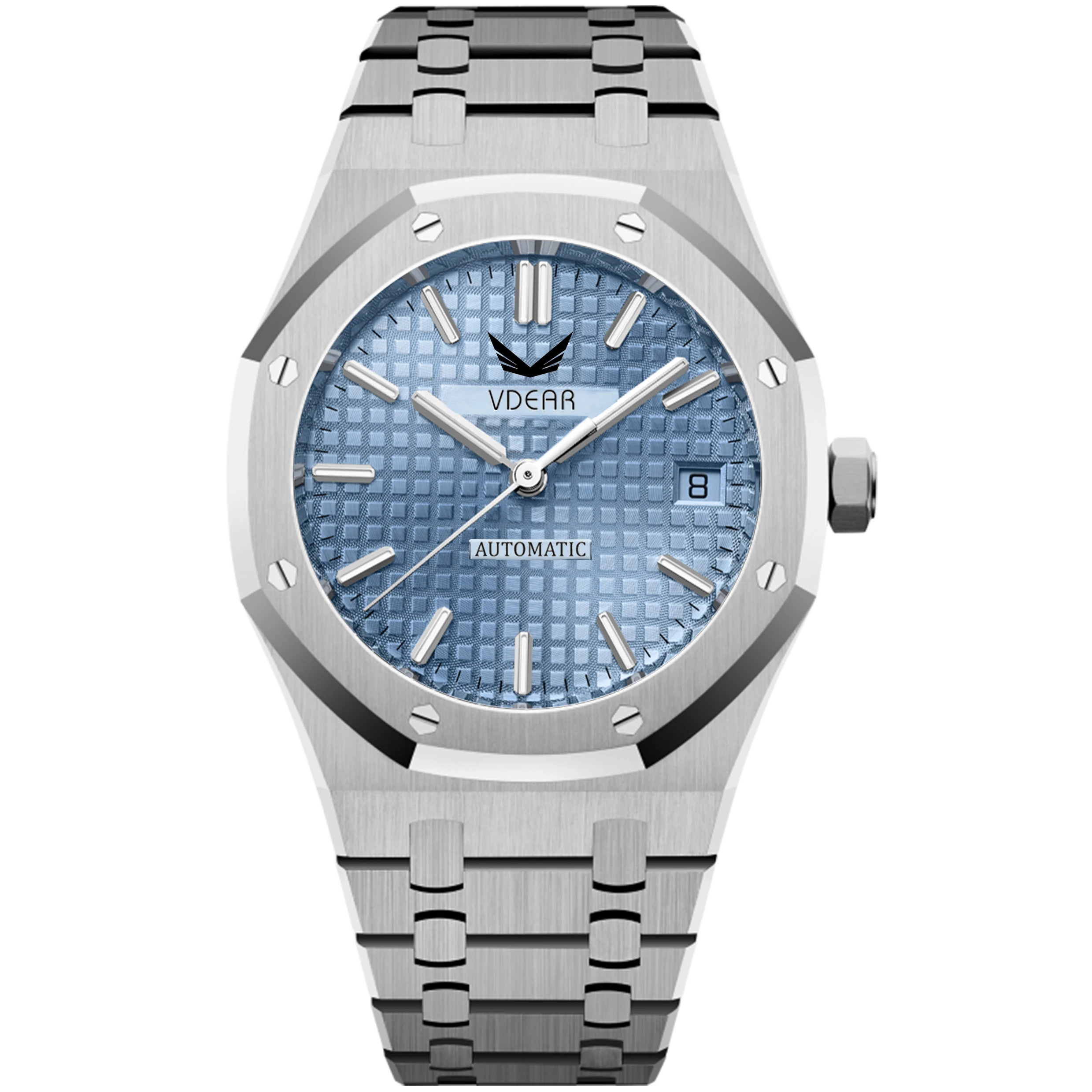 Branded Name Mens Watches Private Label Custom Logo Mechanical Watch Luxury OEM