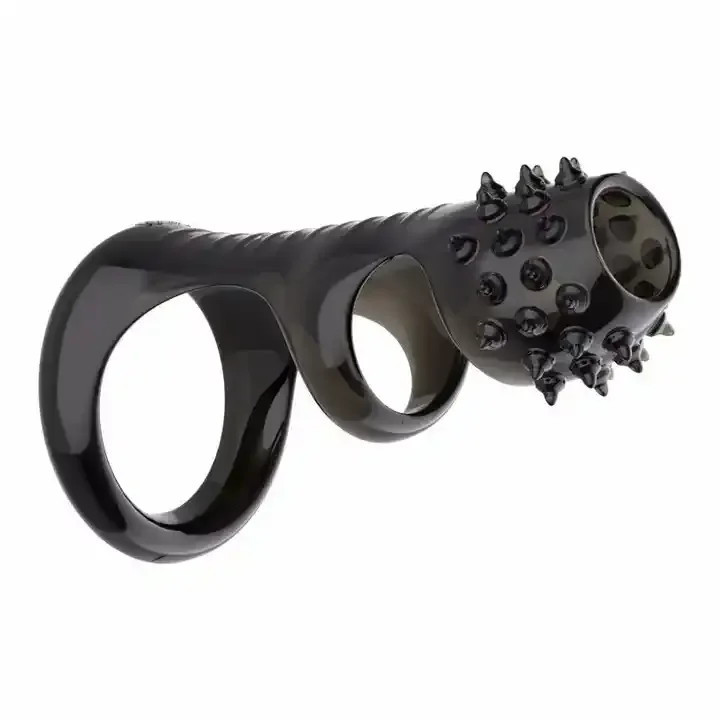 Cock Rings Reusable Penis Enlarge Sleeves Girth Stronger Erection Enhancement Sex Toys TPE Penis Rings for Men