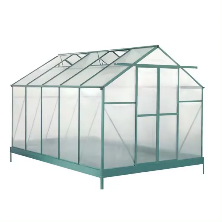 Manufacturer Sale Commercial Aluminium Alloy Modern Outdoor Modular Green House Kit Pc Sheet Small Polycarbonate Greenhouse