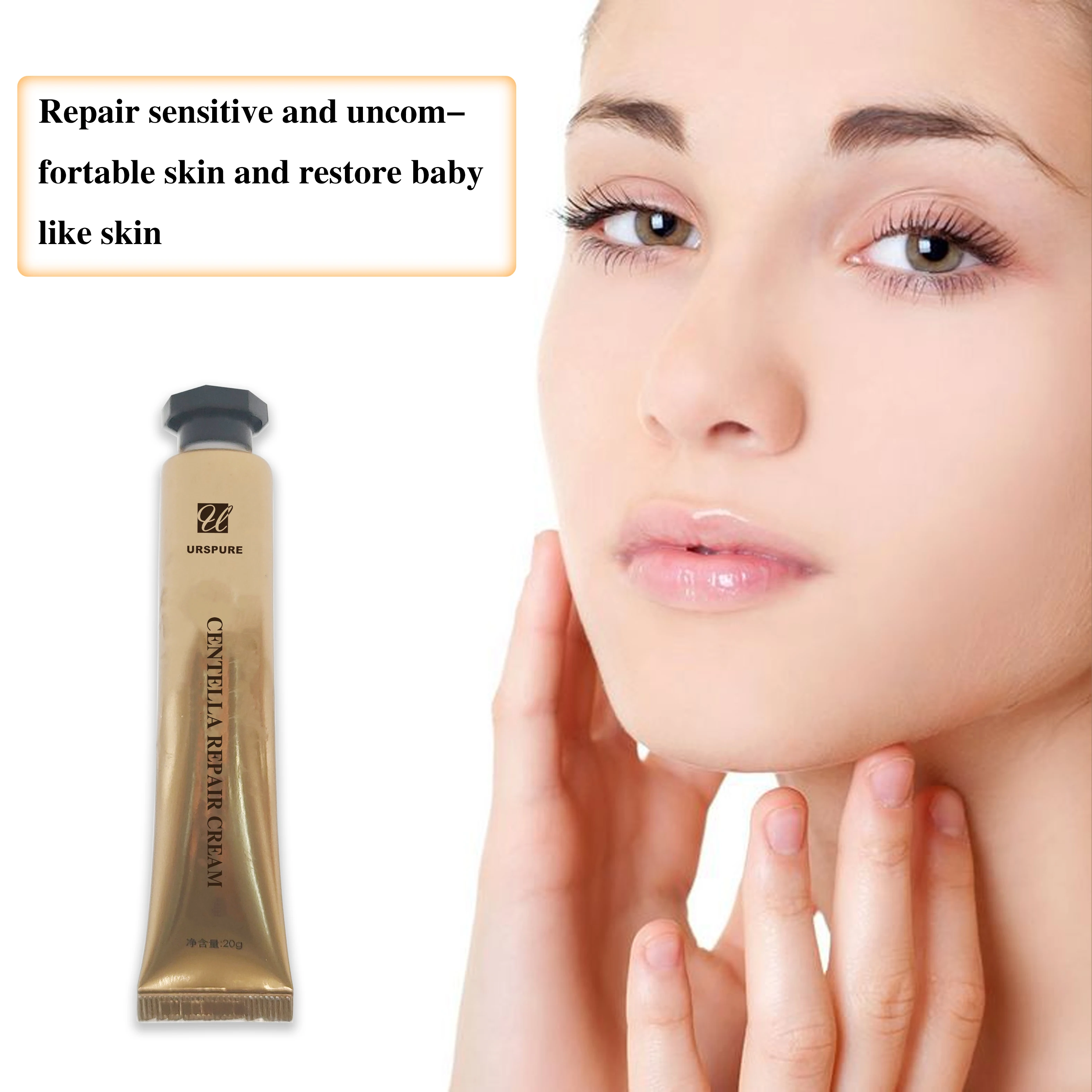 Facial  Massage Moisturizer Machine Clinical Skin Care Treatment Centella Repair Face Cream