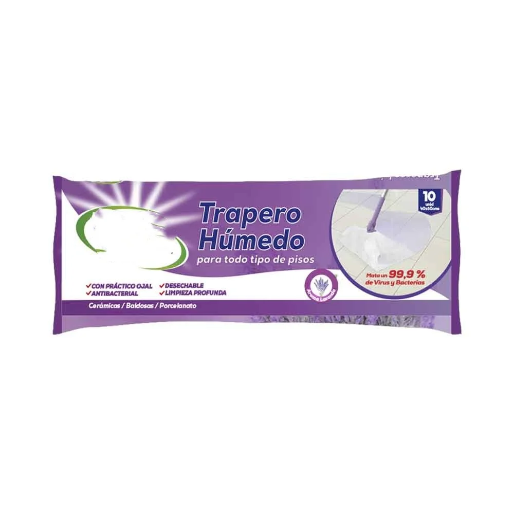 Cleaning products supplies Lavender Fragrance Mopping Cleaning Disposable Household Floor Wet Wipes