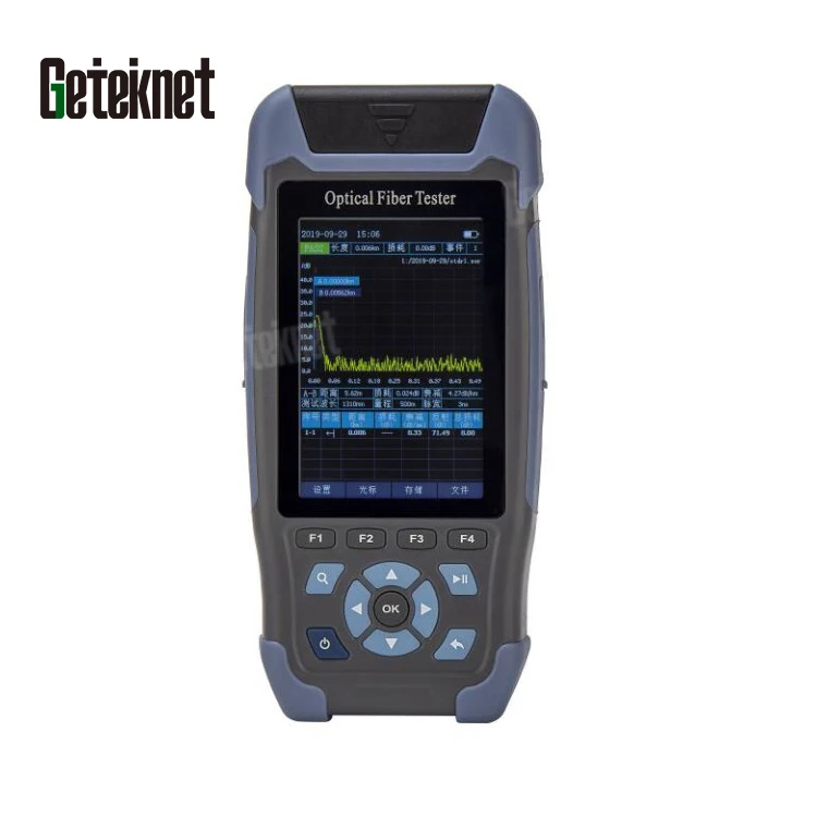 Pro Mini OTDR Fiber Optic Reflectometer 980rev with Fiber Cable Ethernet Tester