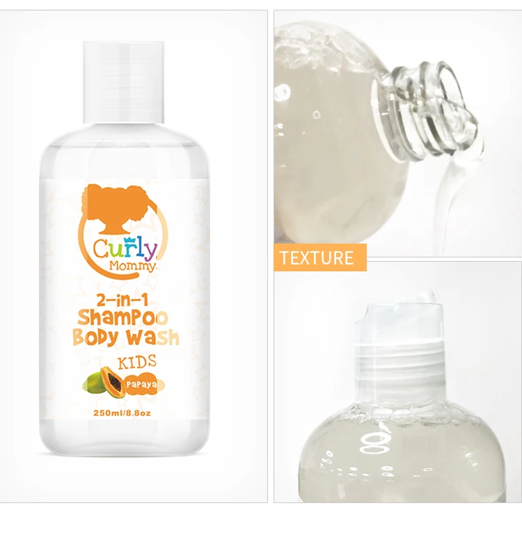 Nourishing And Repairing Private Label Kids Shampoo Body Wash For Baby 2 In 1 Shower Gel