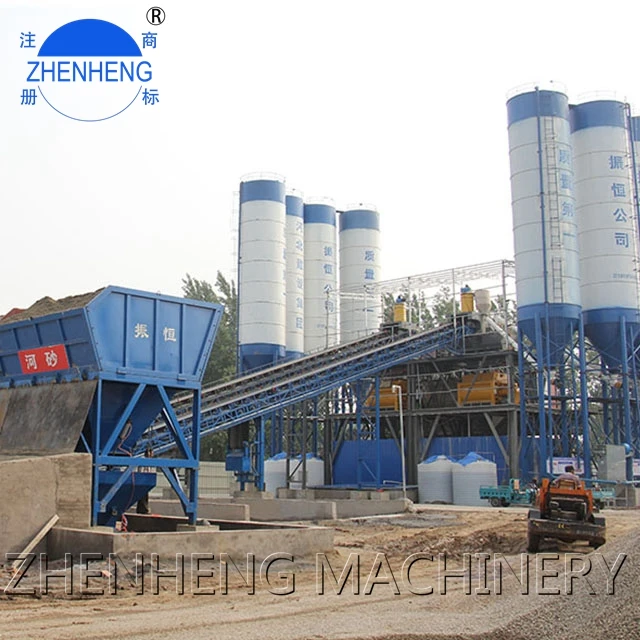 120M3 Hzs120 Concrete Batching Plant How To Use Concrete Plant Concrete Pre Cast Plant For Manufacturing Plant Price List