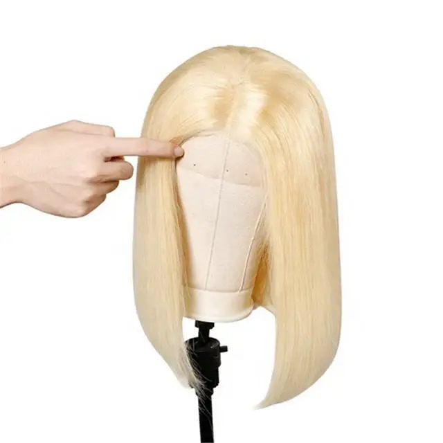 613 Bobo Wig for Woman 4x4 16x4 front lace 150% Remy Real Human Hair popular instagram Virgin Hair