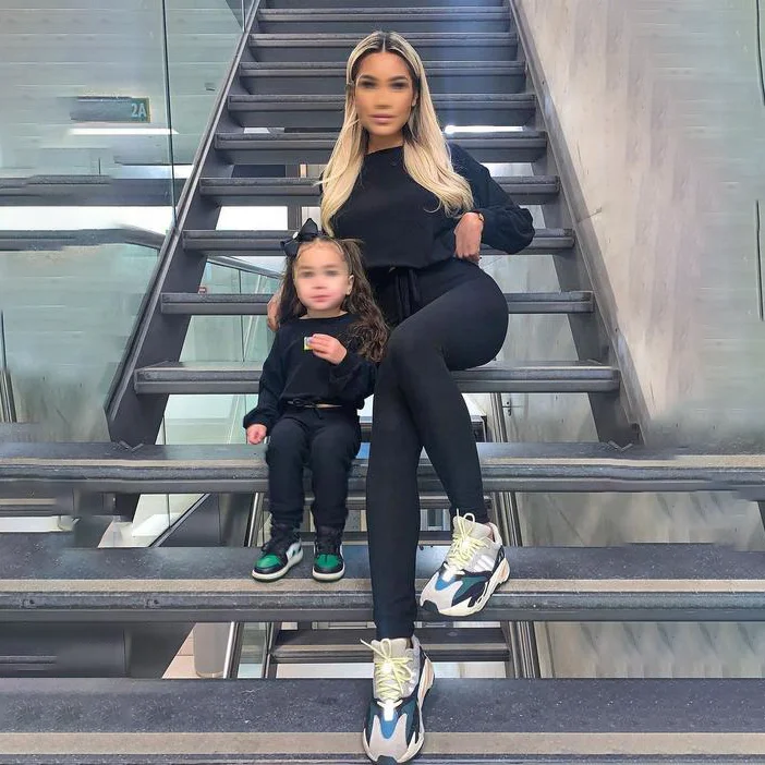 Mommy And Me Outfits Custom Kids Hoodies 2 Peice Pants Set Tracksuit Wholesale Cotton Pullover Custom Jogger Suit