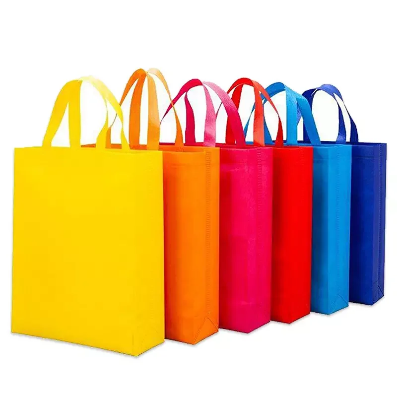 Custom recycle spunbond pp non woven fabric shopping bag manufacturer
