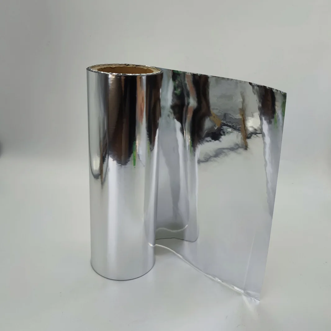 Highly Reflective Metalized Polyester Mylar Plastic Film For Lightweight, Shatterproof Glassless Mirrors