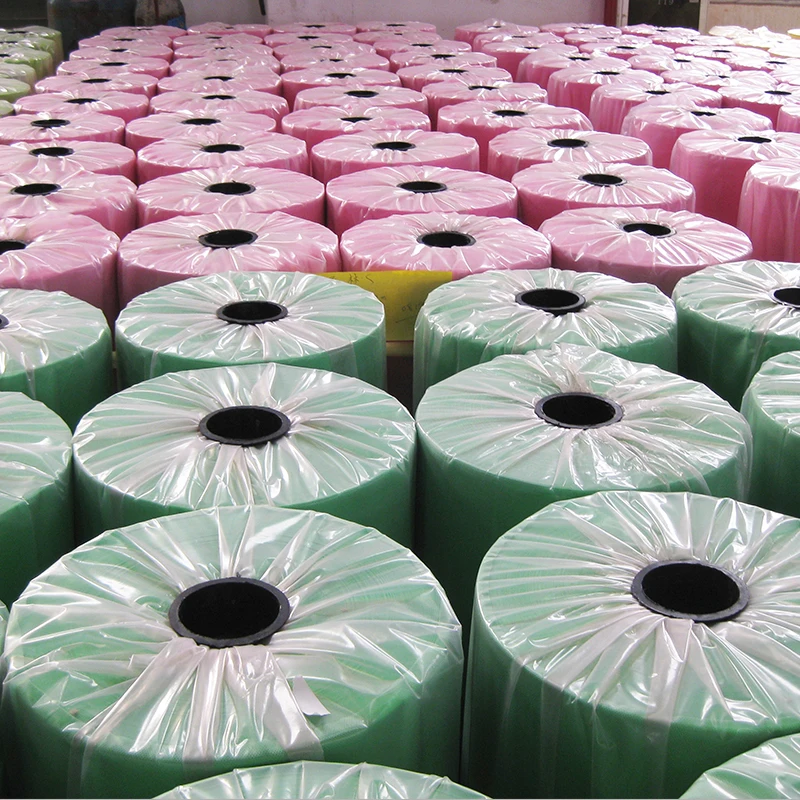 100% pp spunbond Нетканая ткань дышащая красочная полипропиленовая упаковка