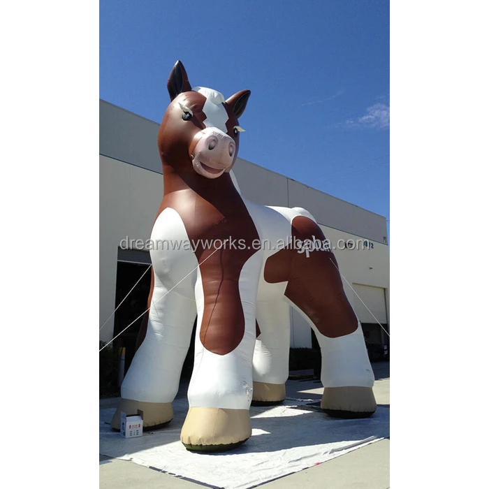 2023 Hot sale giant inflatable horse for advertising