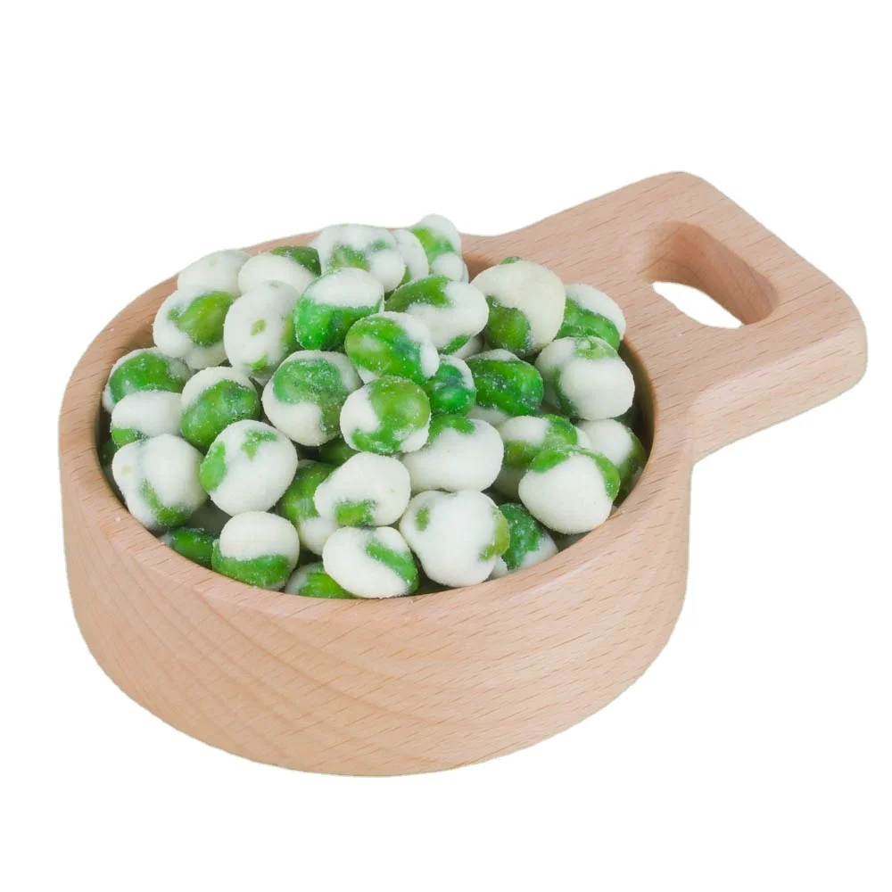 Leisure Snack Roasted Coated Green Peas With Wasabi Powder