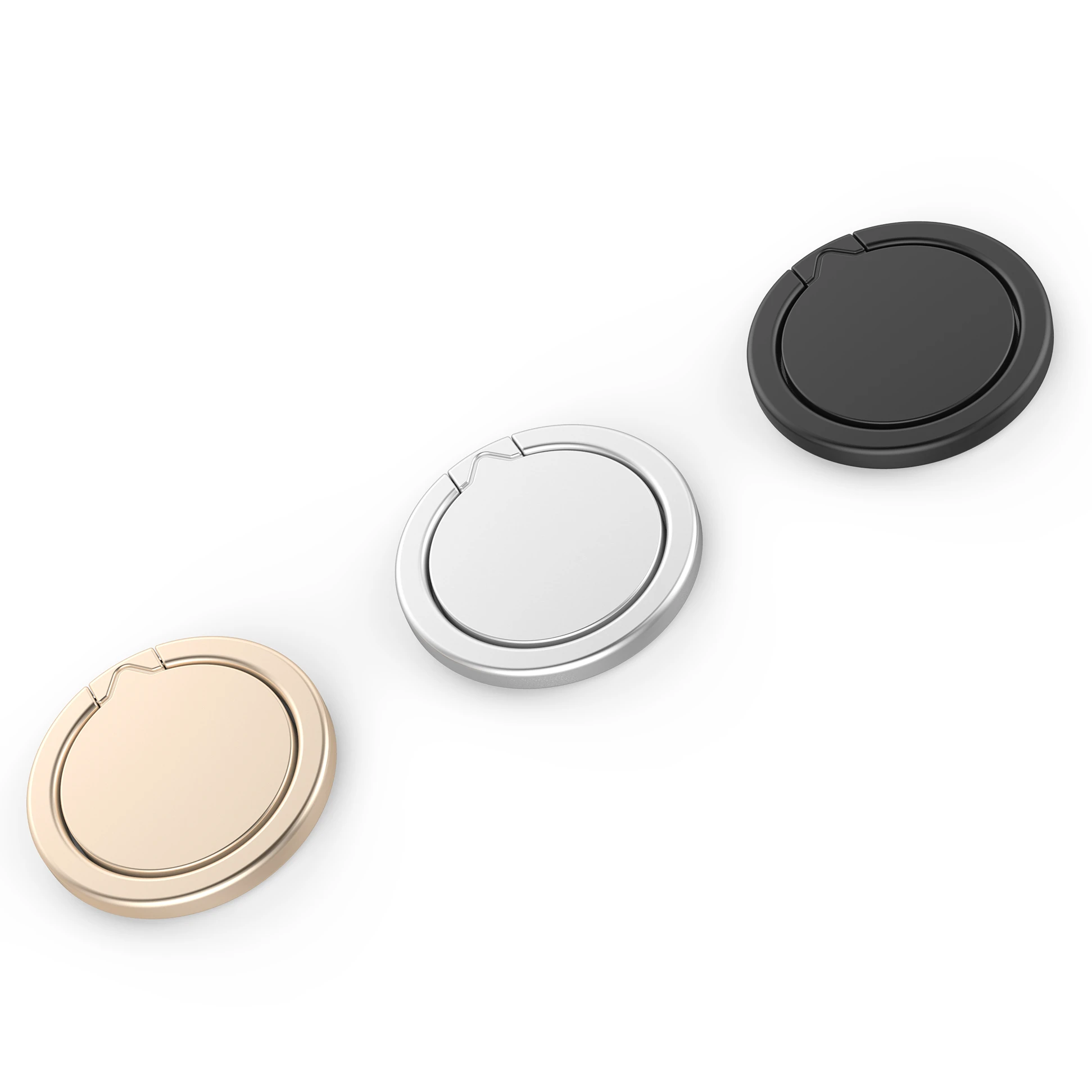 Creative Metal Finger Ring Holder Smartphone Support Base Cellphone Accessories Ring Holder OEM Gifts Phone & Tablet Back Stand