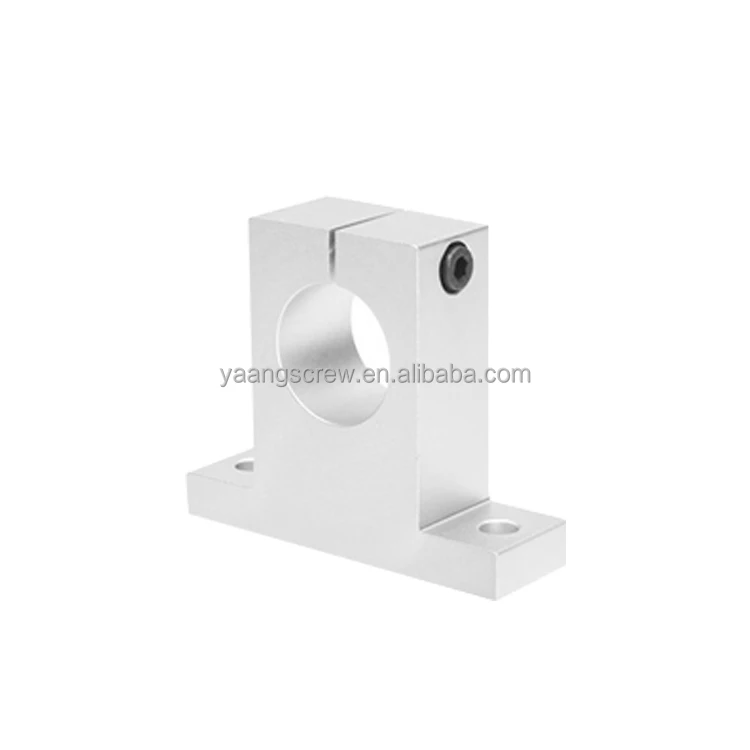 Custom High Quality SK Series Aluminum Linear Bearing Horizontal Support Element Shaft Fixing Seat