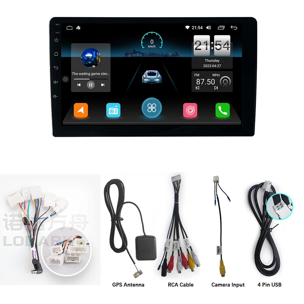Quad-Core 32GB Multimedia Stereo Android Audio Touch Screen Car Auto Navigation Radio for Toyota RAV4 3 XA30 2005-2016