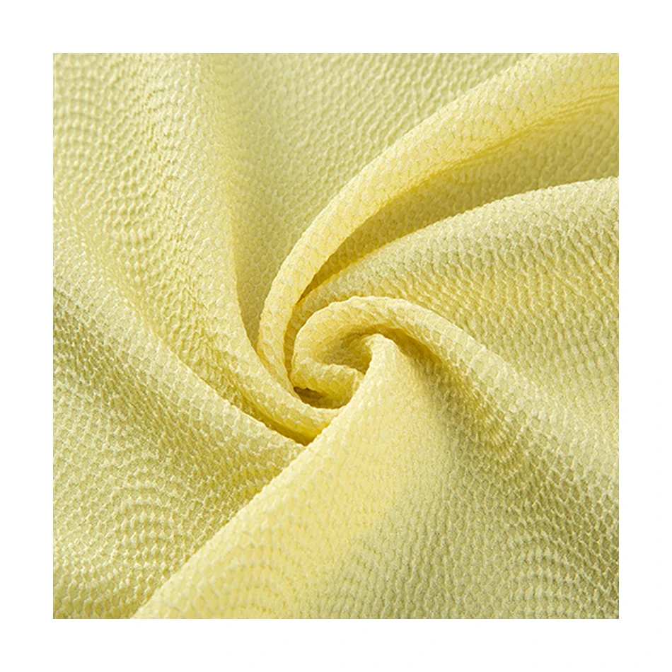 Hot Sale High Quality Summer Chiffon Crepe Boubble Fabric Georgette fabric silk chiffon fabric For Dress