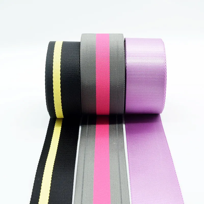 Custom Print Polypropylene Webbing 25mm Nylon Webbing Tape For Bags