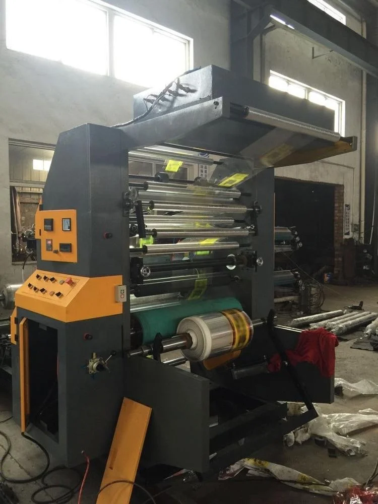 China Gold Supplier High Speed 2 Colors High Quality Aluminum Foil Flexo Printing Machine