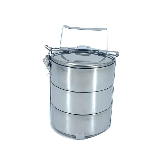 
Металлический трехслойный Ланч-бокс для сотрудников компании bento box различные характеристики 