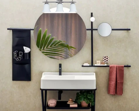 Bathroom and  hotel 3 light bath light bar interior lighting fixture