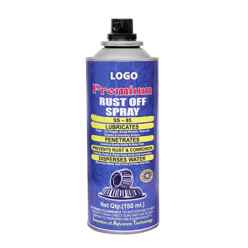 Multifunctional Auto Care Spray Rust Remover & Oil Lubricant Car Cleaner to Clean Rust Oil