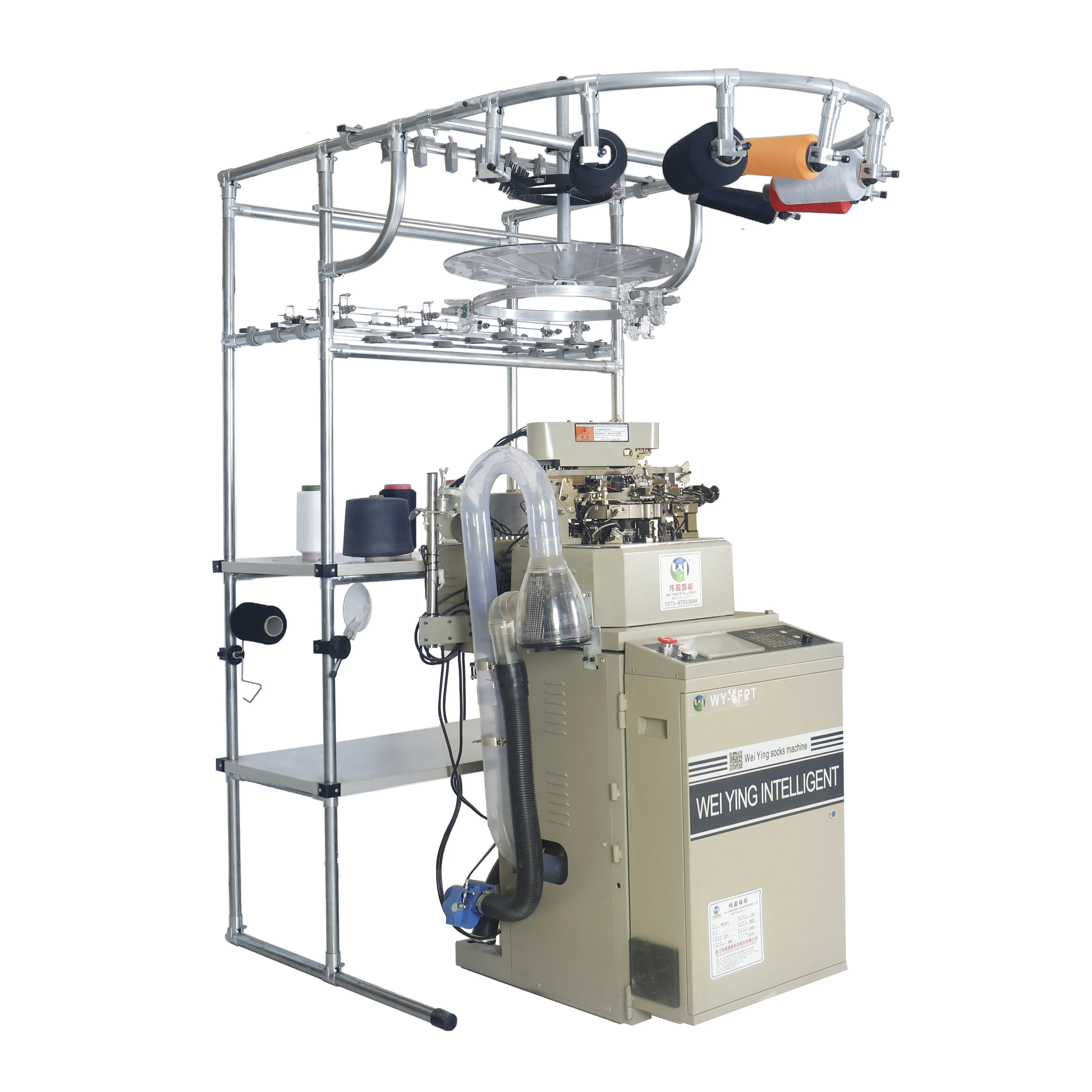 6F Plain & Terry Invisible Sock Knitting Machine