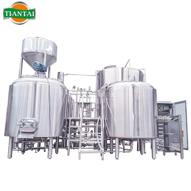 3500L 30bbl Tiantai fermenting processing craft beer turnkey project production line 30bbl brewery equipment