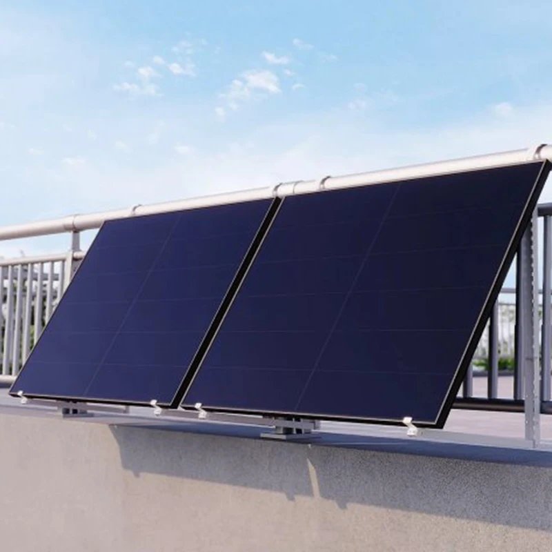 Plug And Play Solar Micro Inverter System Kit Balcony Photovoltaic System Power Plant 1200 Watt Complete Solar On Balcony