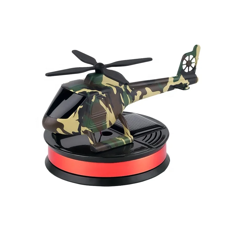 Long Lasting Fragrance Solar Powered Helicopter Perfume Air Freshener