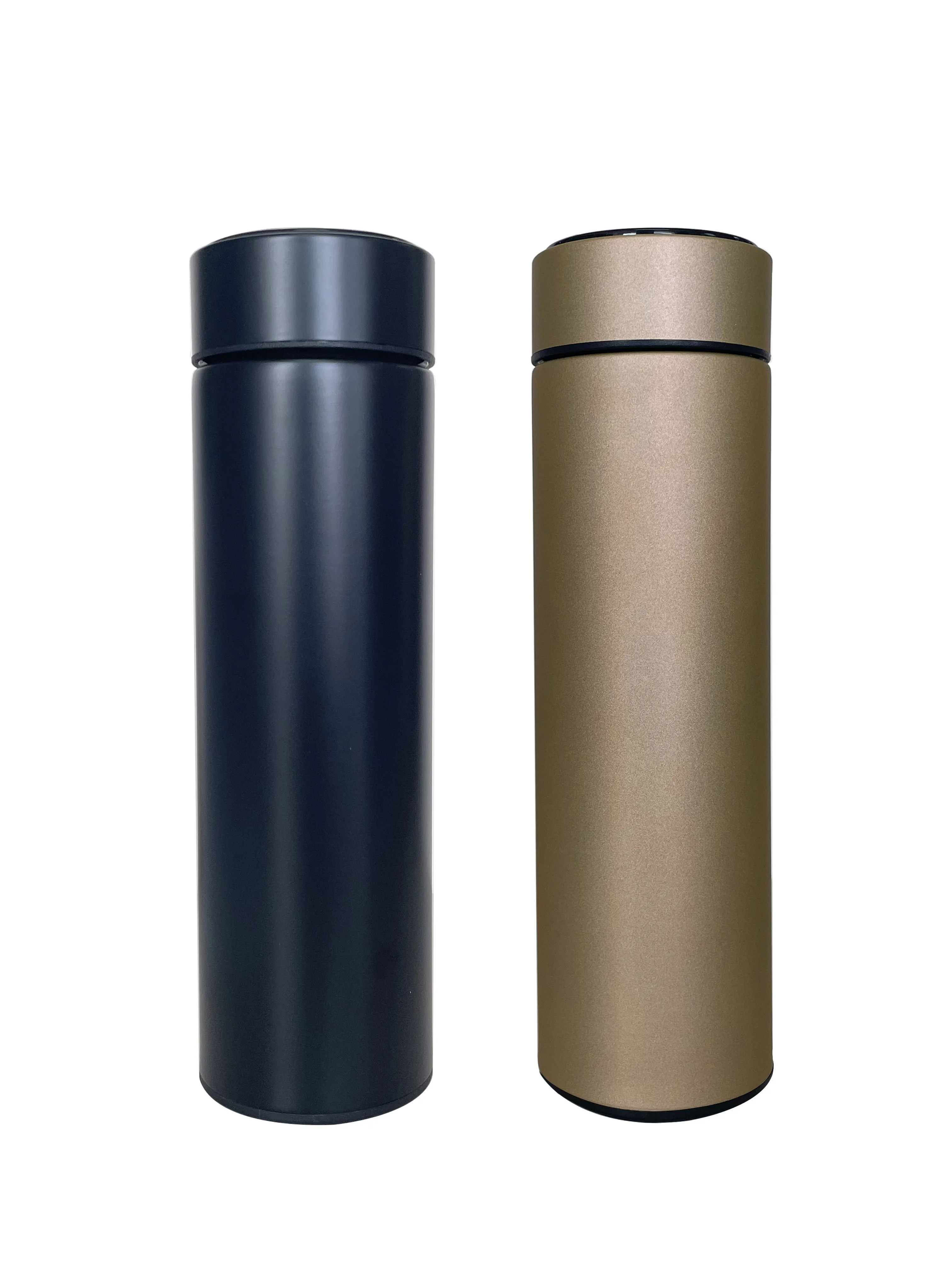 Custom Logo Double Wall Vacuum Insulated Stainless Steel Thermos Flask LED Temperature Display Smart Water Bottle