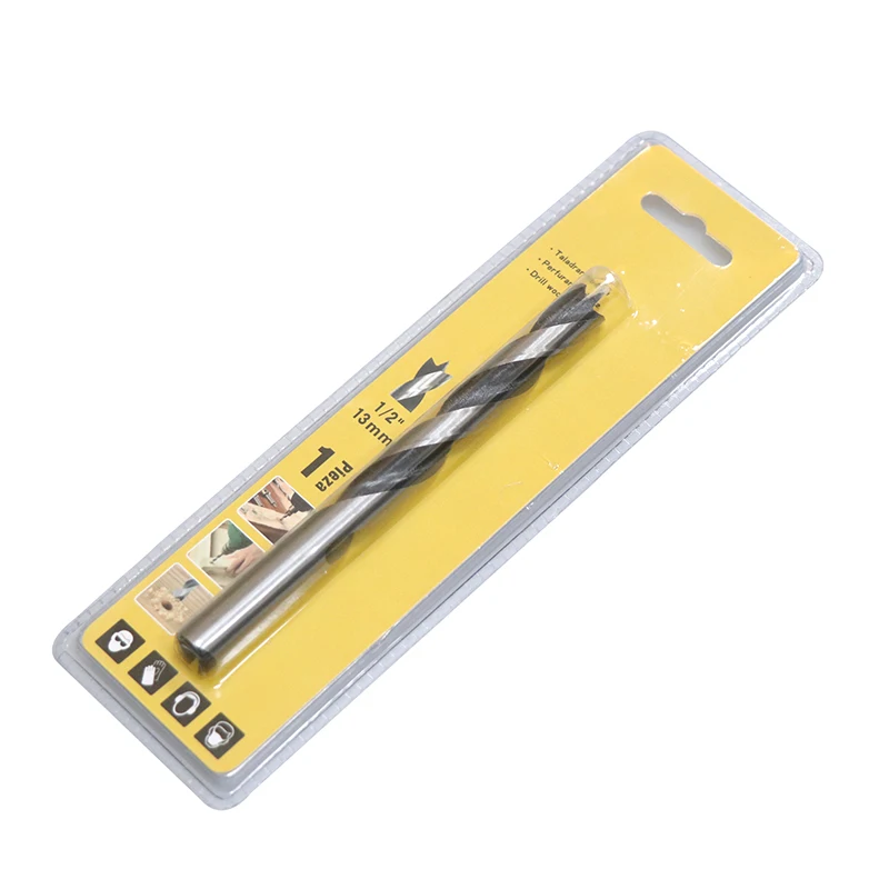 Power tools accessories high speed steel brocas 3*2-13mm flat drill bit for wood working