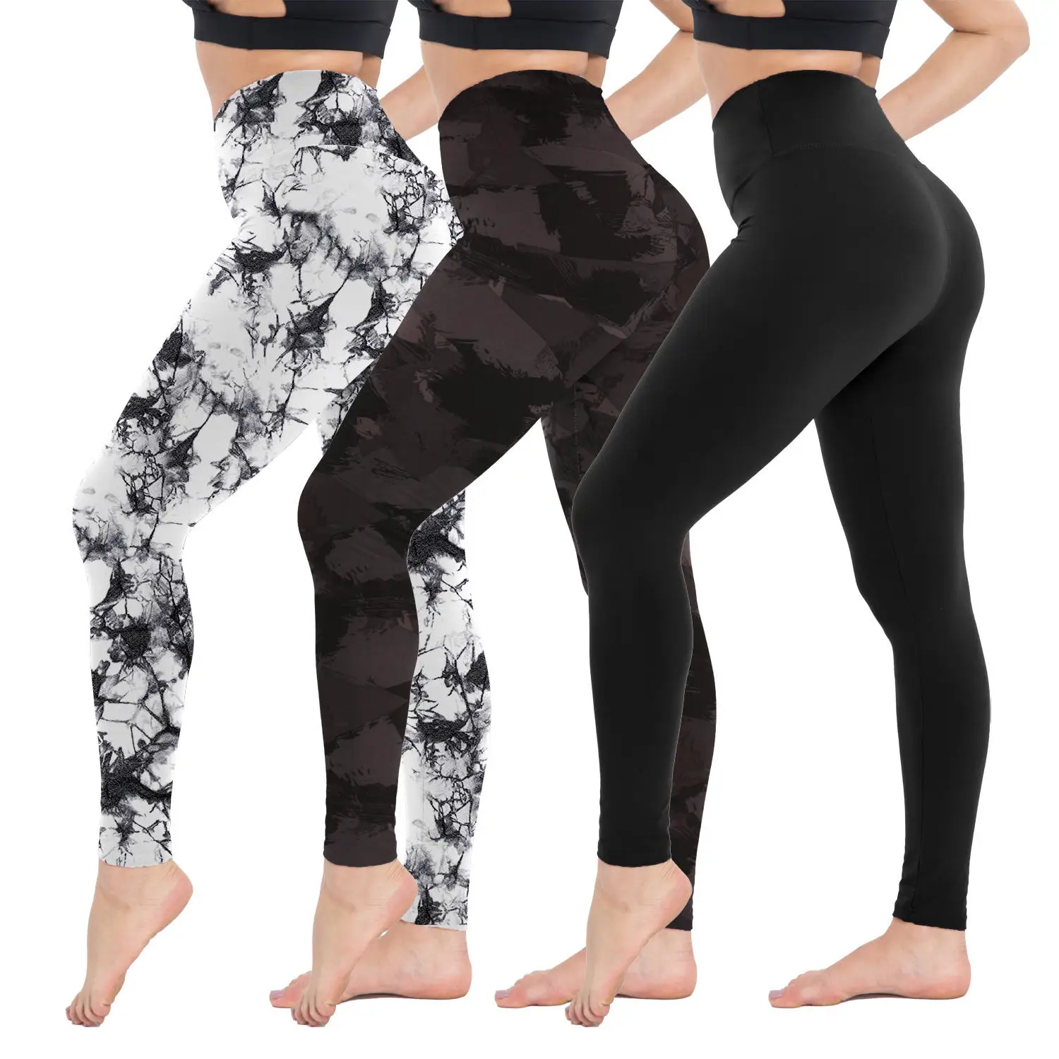 Yoga Pants Custom Print High Waist Soft Leggings for Running Cycling Yoga Women Lady Girls Custom Leggings