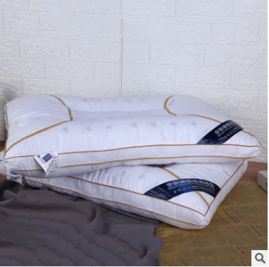 Factory direct selling all cotton comfortable neck protection three-dimensional magnetic therapy pillow core pearl cotton pillow