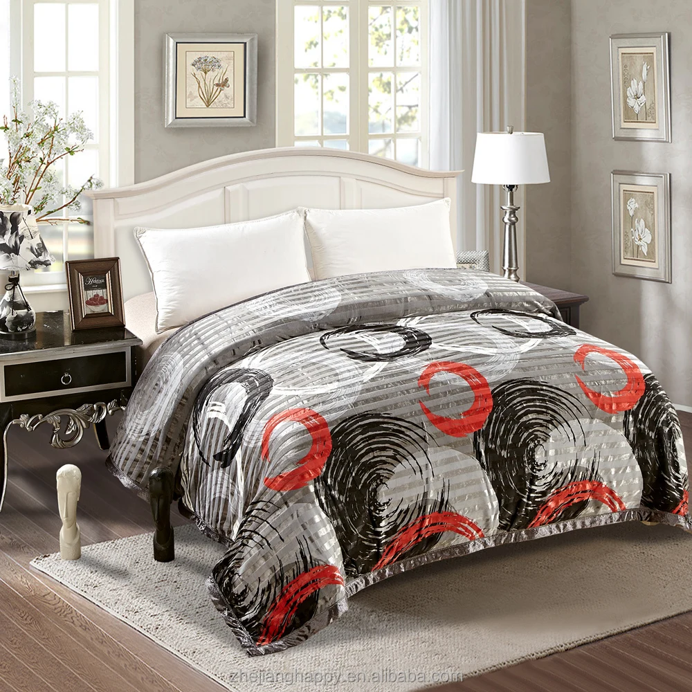 Custom Mink White Mexican Blanket Custom Printed Or Embossed Mink Blanket For Winter